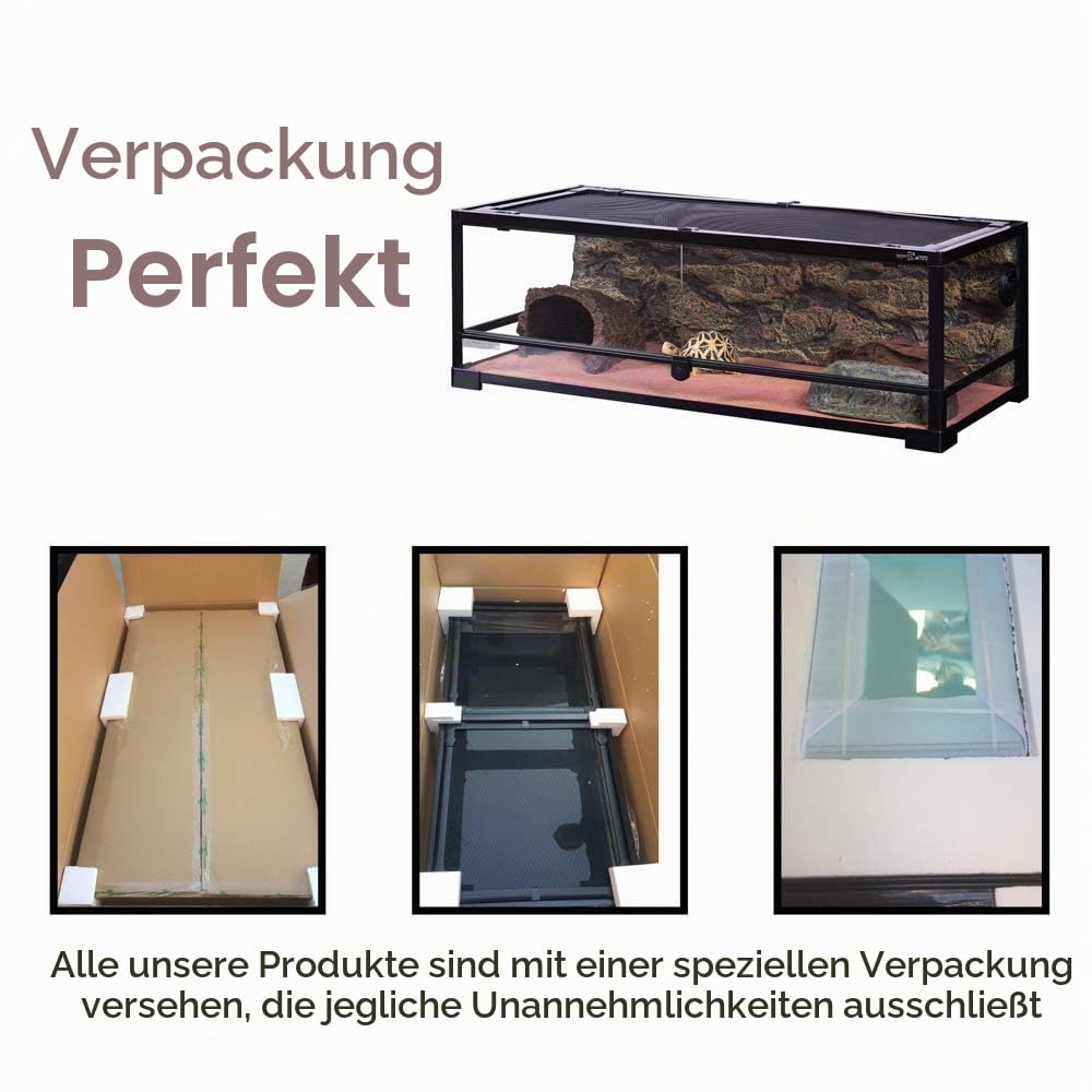 M&S Reptilien ReptiZoo RK0119 Glasterrarium 91,5x46x46cm