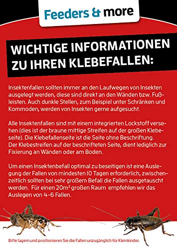 Terrabest Heimchenfalle Klebefalle 30 Stück giftfrei