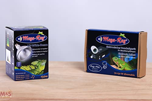 Mega Ray HID-Lampenset 150 Watt mit Vorschaltgerät