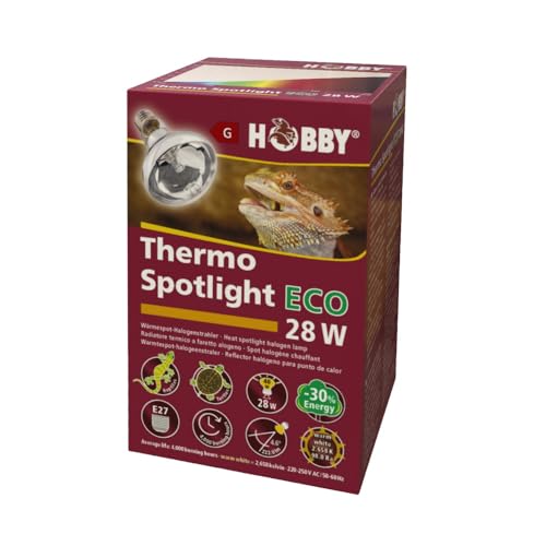 Hobby Thermo Spotlight Eco Wärmelampe 28 W silber