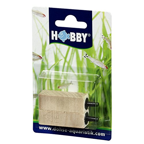 Hobby 00601 Lindenholzausströmer 75 mm 2 Stück feinperlig