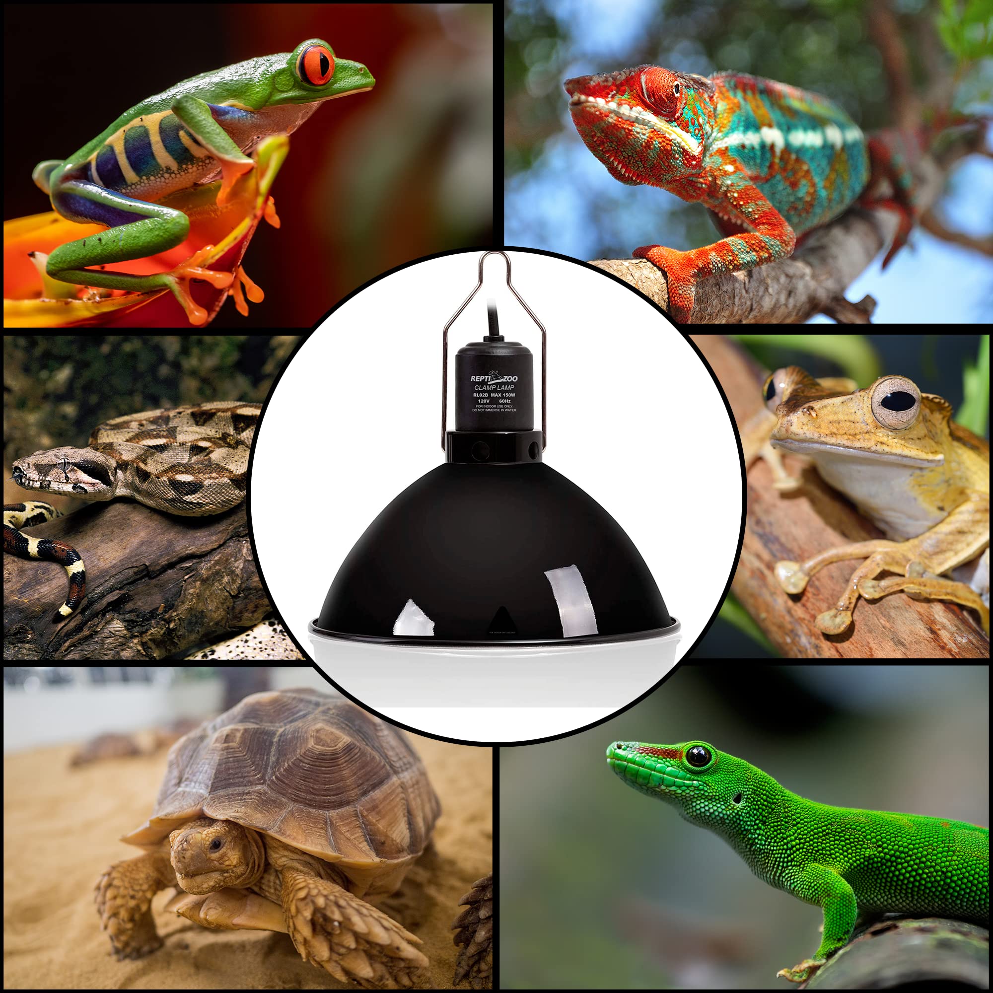 ReptiZoo Lampenfassung RL02B E27 21,5 cm 150 Watt