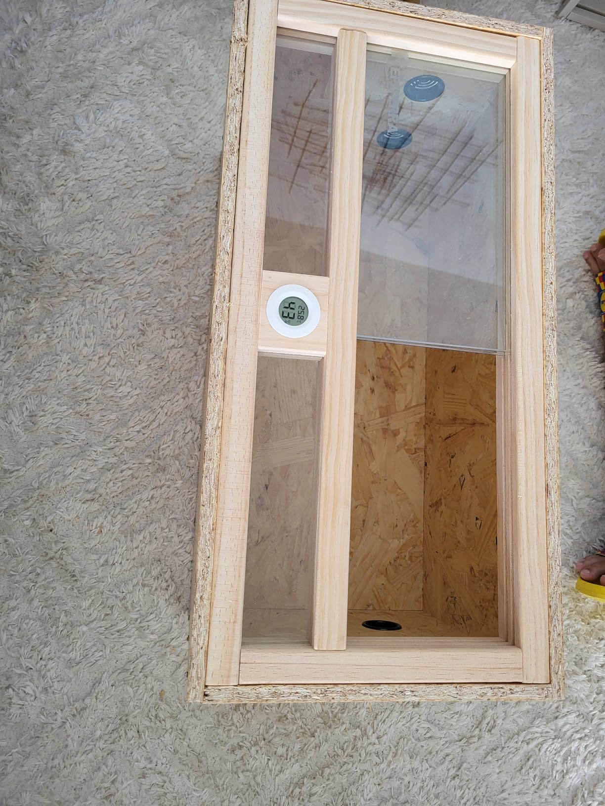 Repiterra Terrarium 60x30x30 cm Seitenbelüftung Holzterrarium