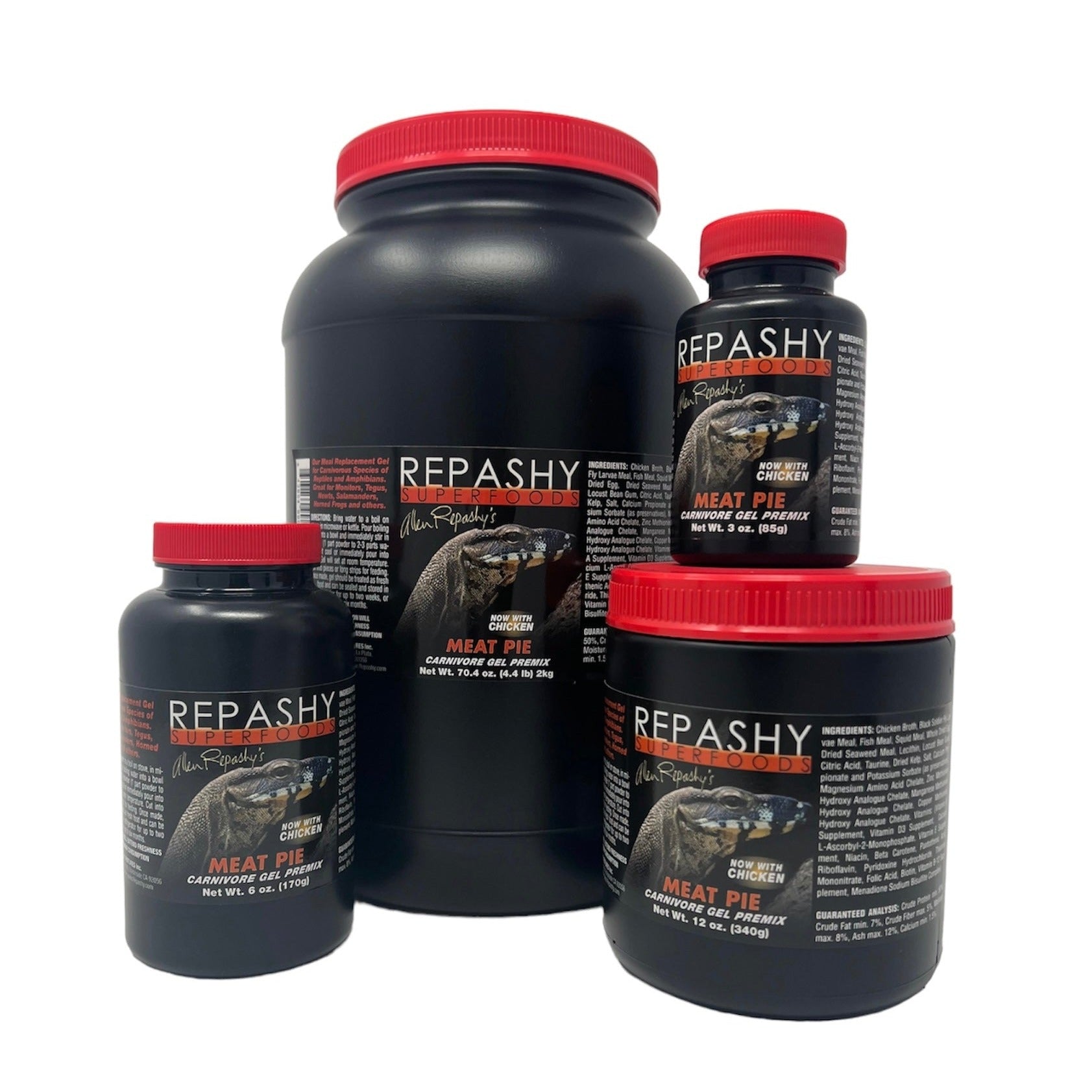 Repashy Meat Pie V2 Gel-Futter 85 g Huhn karnivor