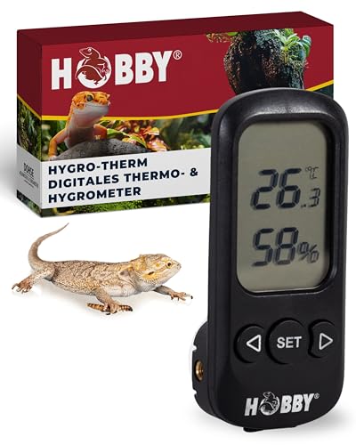 Hobby Terra Check Thermometer Hygrometer digital Alarm