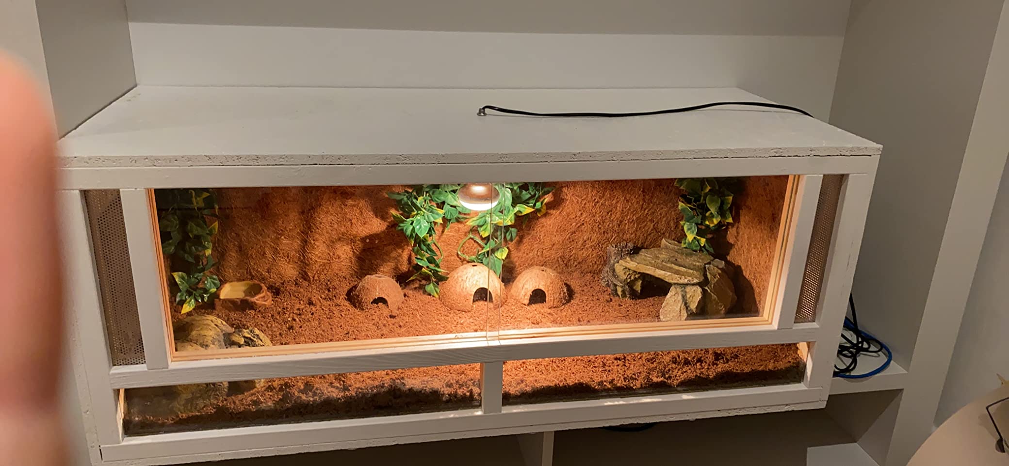Repiterra Holzterrarium Frontbelüftung 100x40x40 cm OSB