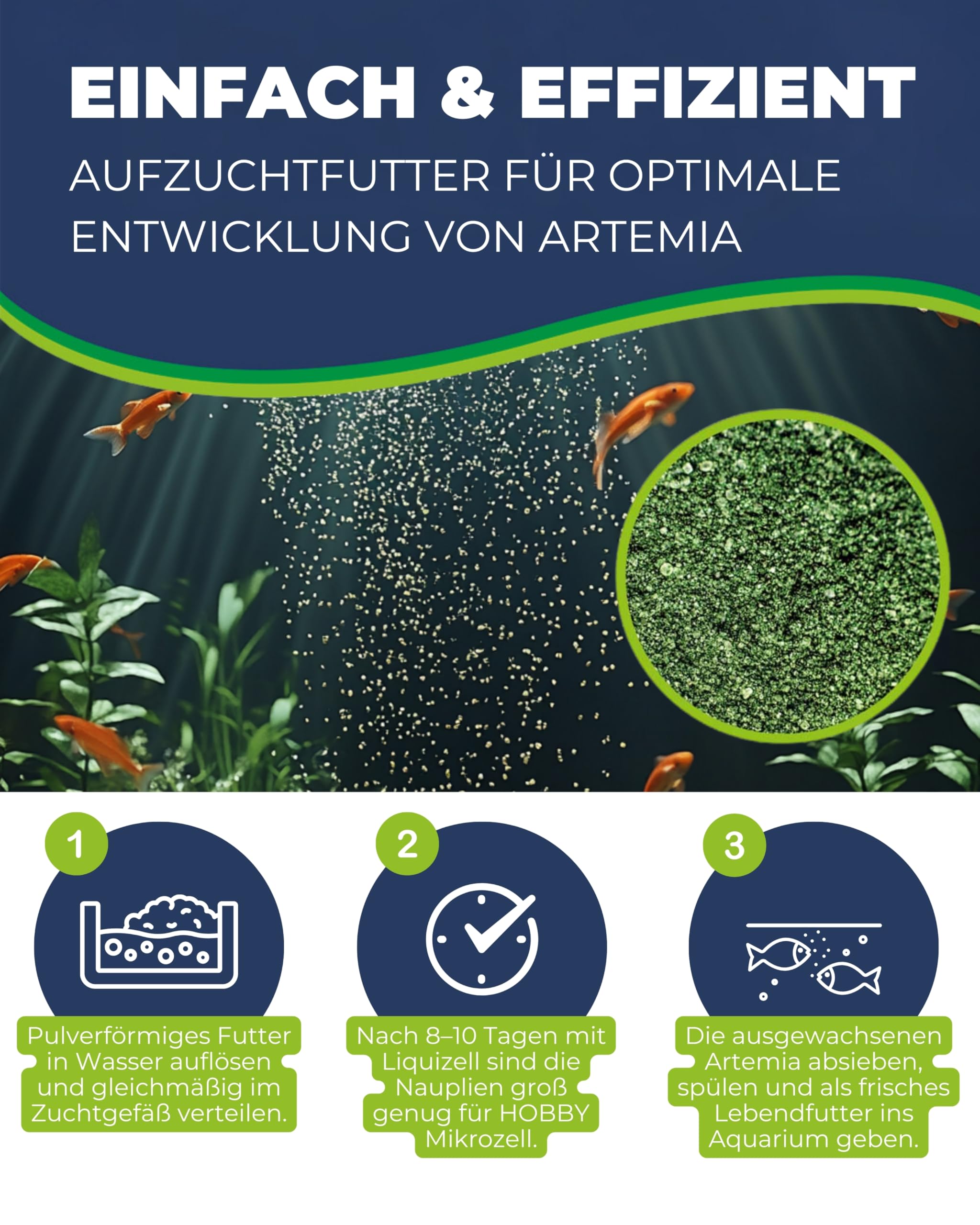 Hobby Mikrozell I Artemia-Aufzuchtfutter 20 ml Phytoplankton