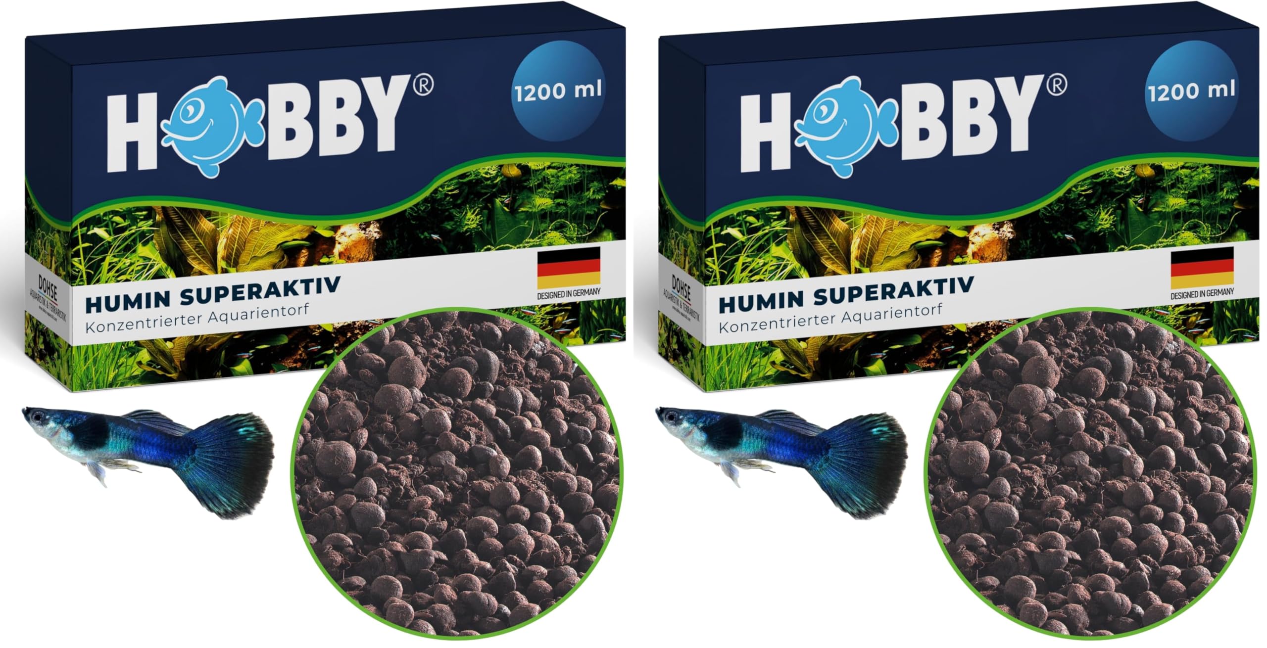 Hobby Humin superaktiv Wasseraufbereiter 1200 ml Torf