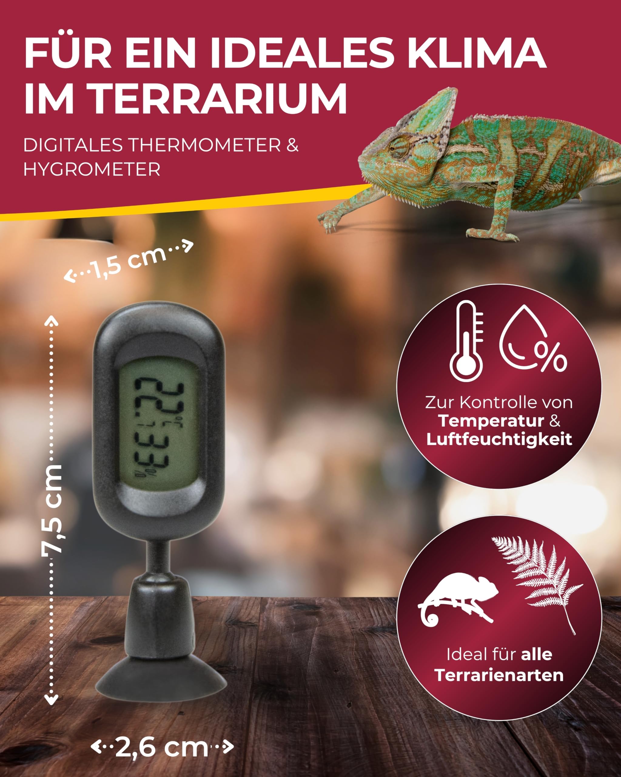 Hobby Hygro-Therm I Thermometer Hygrometer digital