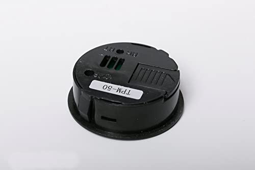 M&S Reptilien Thermo-Hygrometer rund small digital Einbau