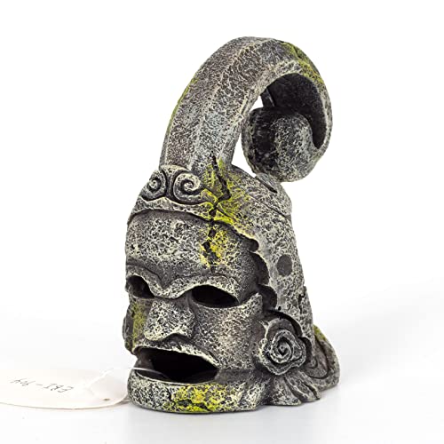 ReptiZoo ERS33M Deko-Steinstatue antikes Gesicht
