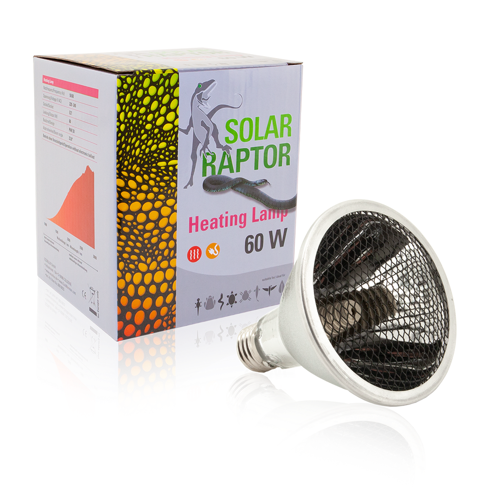 Econlux Solar Raptor HeatingLamp Dunkelstrahler E27 ohne Licht