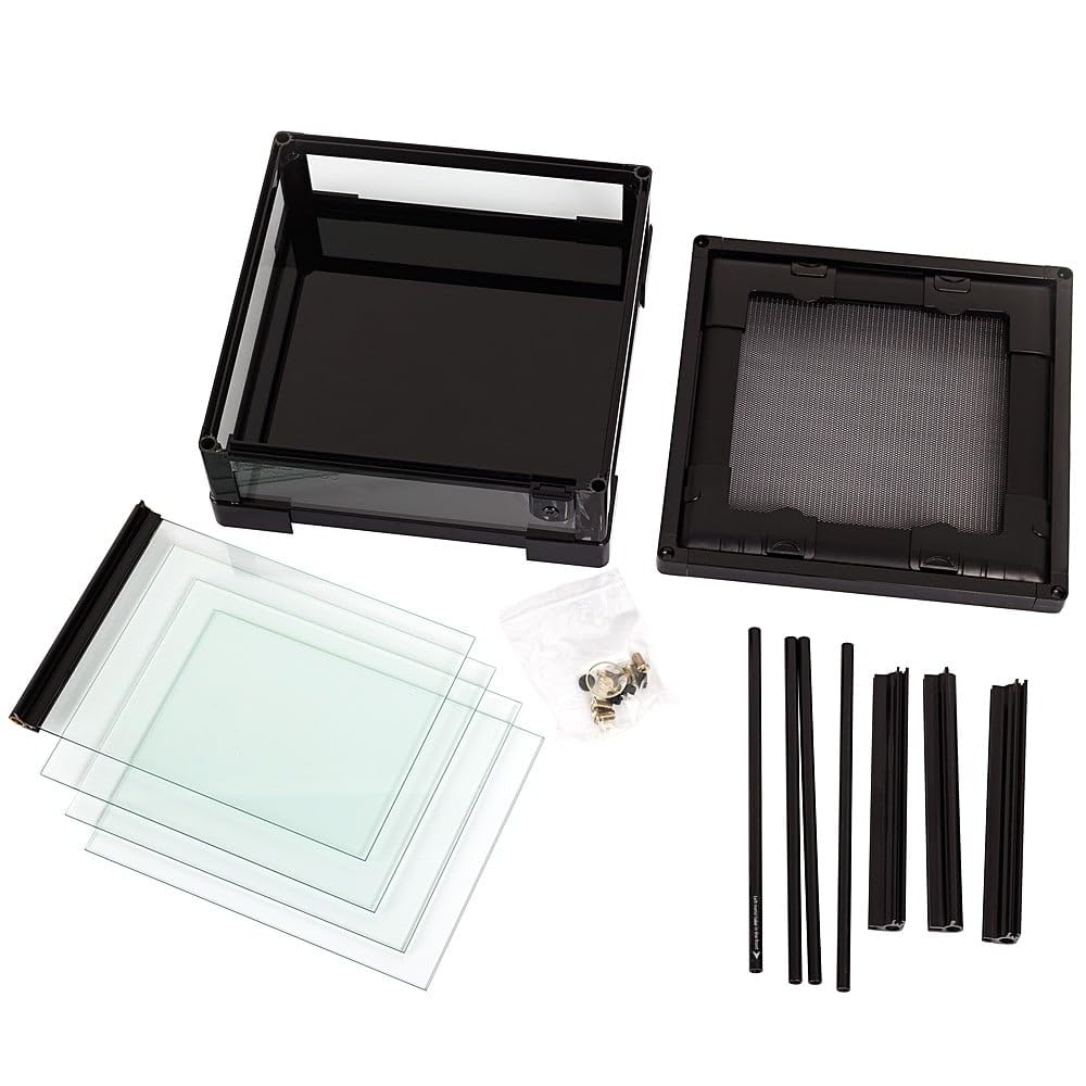 Repti Zoo RK0101S Glas Terrarium 30x30x32 Schwenktür