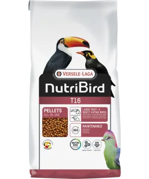 Versele-Laga NutriBird T16 Vogelfutter 10 kg Tukan