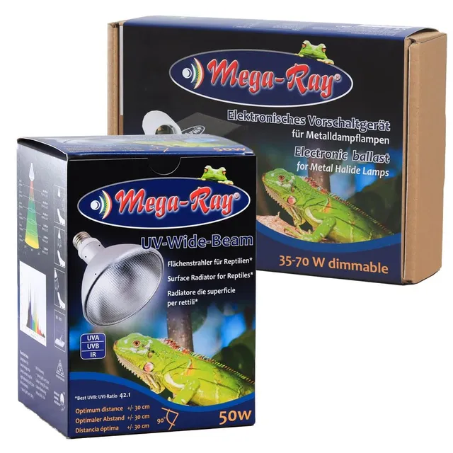 Mega Ray HID-Lampenset 50 Watt mit Vorschaltgerät