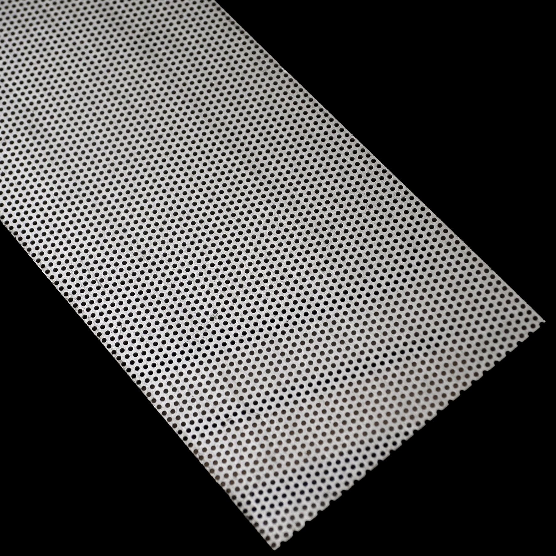 M&S Reptilien Lochblech Aluminium 2 m x 5 cm 1 mm