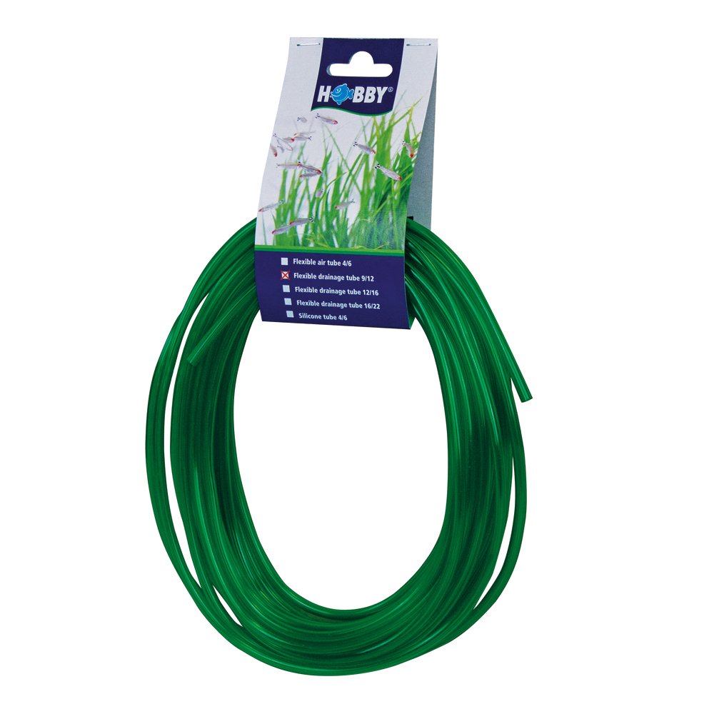 Hobby 65102 Ablass-Schlauch 12/16 mm 3 m grün Aquaristik