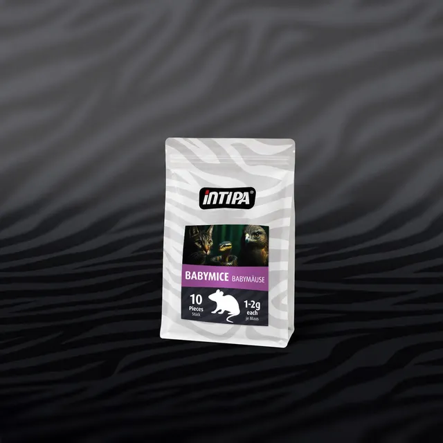 intipa Babymäuse Frostfutter 1-2 g 10 Stück