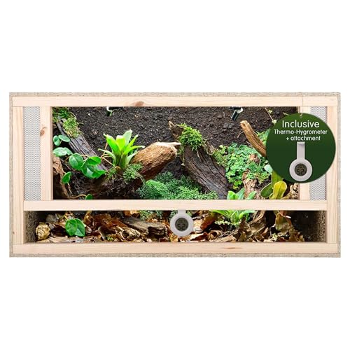 Repiterra Terrarium 80x50x50 cm Frontbelüftung Holzterrarium