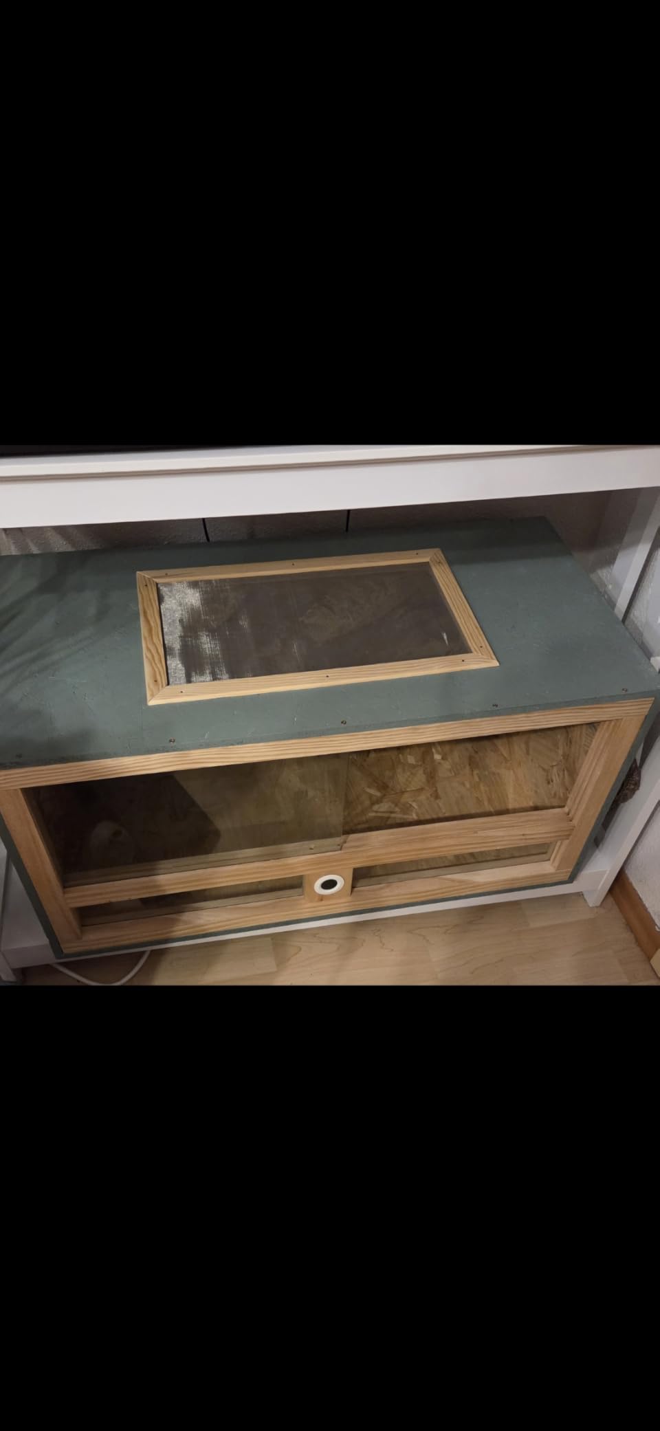 Repiterra Holzterrarium Seitenbelüftung 80x40x40 cm OSB