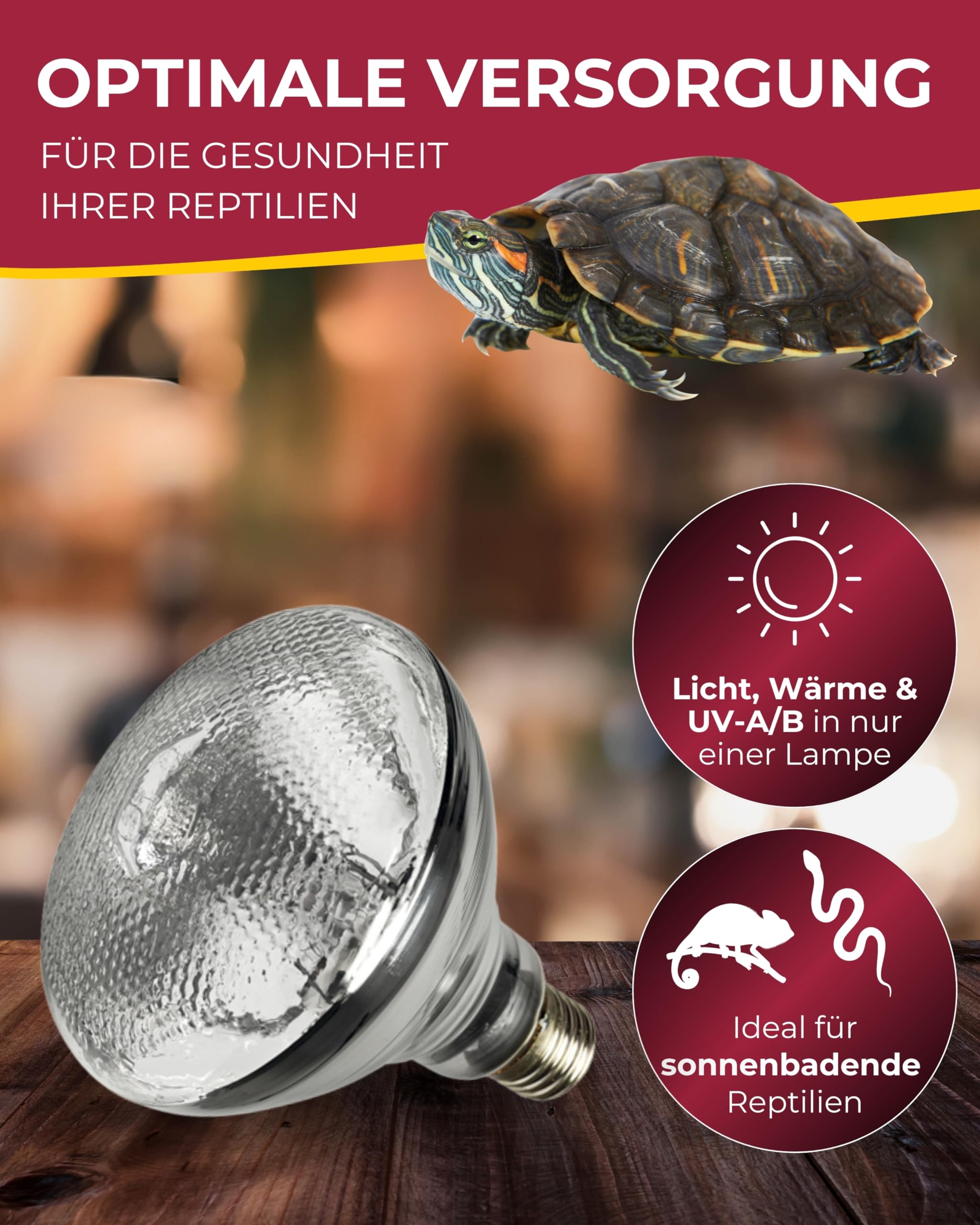 Hobby UV Reptile Vital Power UV-Lampe 160 W