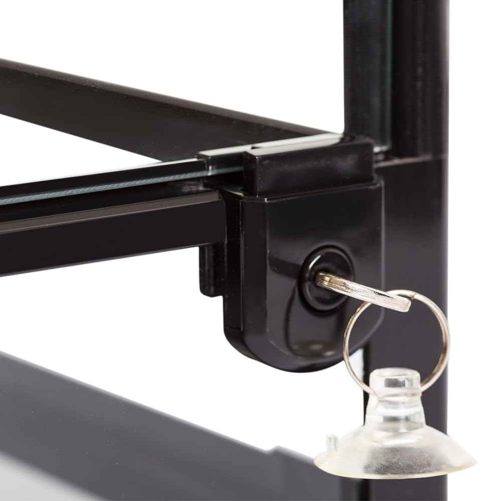Repti Zoo RK0101S Glas Terrarium 30x30x32 Schwenktür
