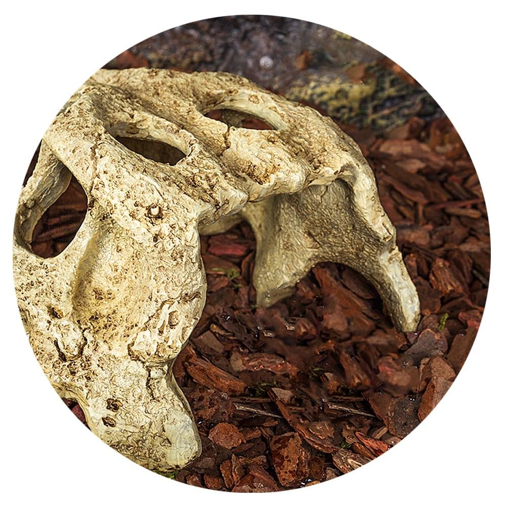 Repti Zoo ERS34 Krokodilschädel Versteck M Kunststoff