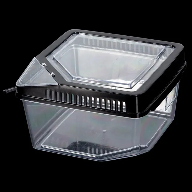 ReptiZoo RT2019 Kunststoffbox 17,7x17,7x11 cm mit Klappe