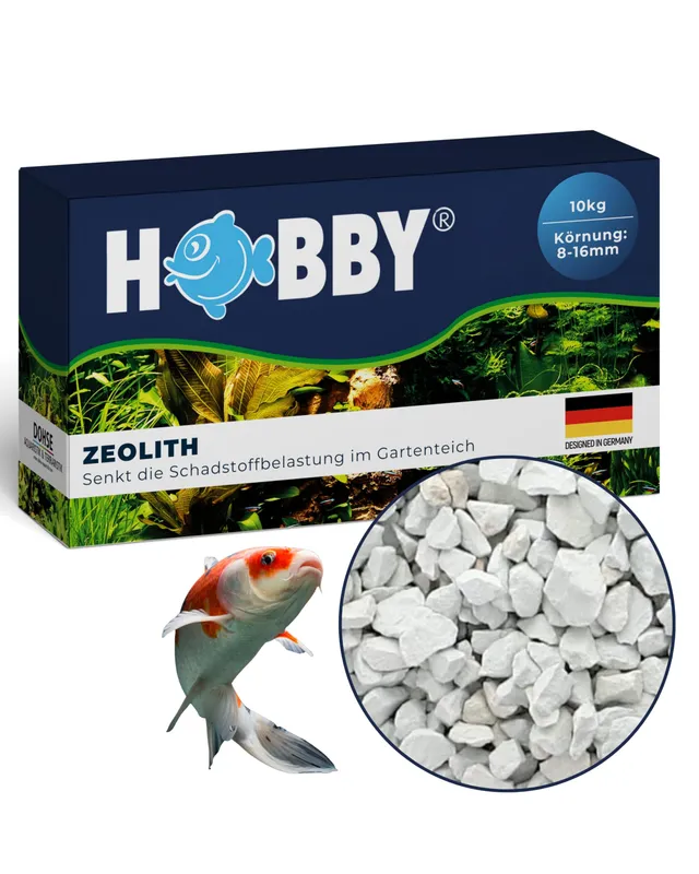 Hobby Zeolith Filtermaterial Gartenteich 10 kg porös