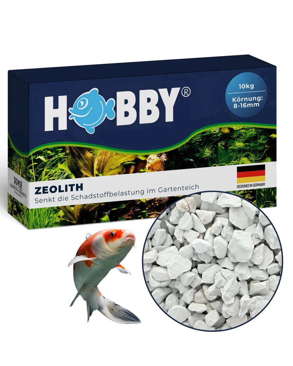 Hobby Zeolith Filtermaterial Gartenteich 10 kg porös