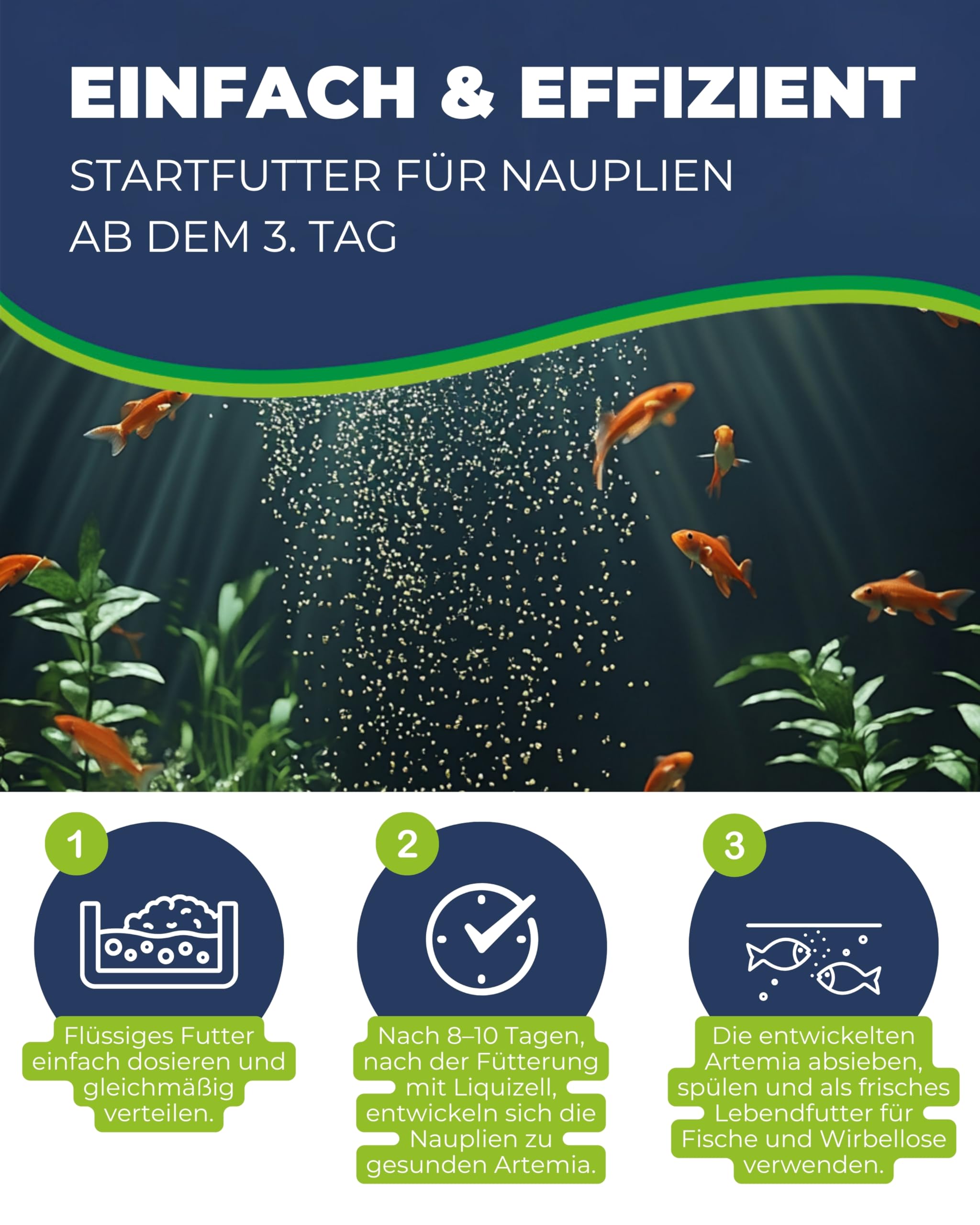 Hobby Liquizell Startfutter Artemiafutter 50 ml flüssig