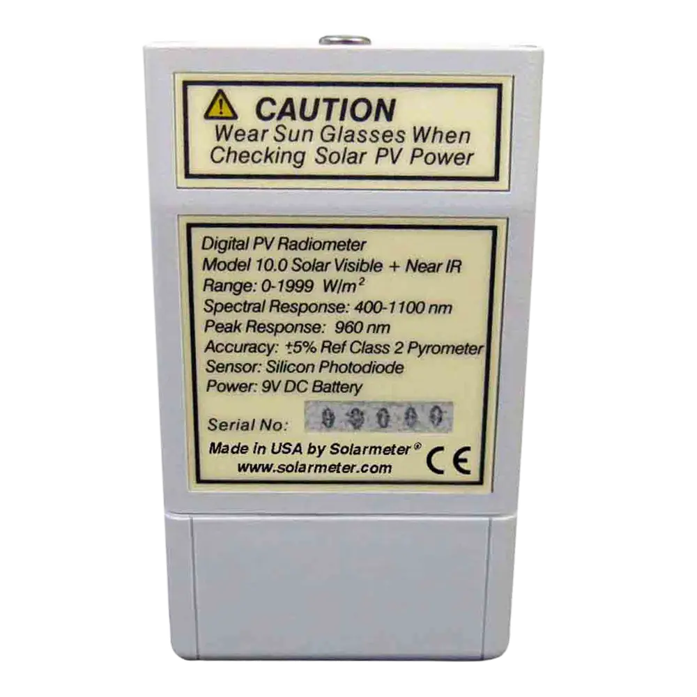 Econlux Solarmeter 10.0 Global Solar Power Messgerät W/m²