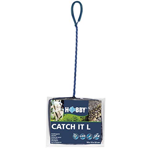 Hobby Catch it 60722 Kescher L schwarzes Fischfangnetz