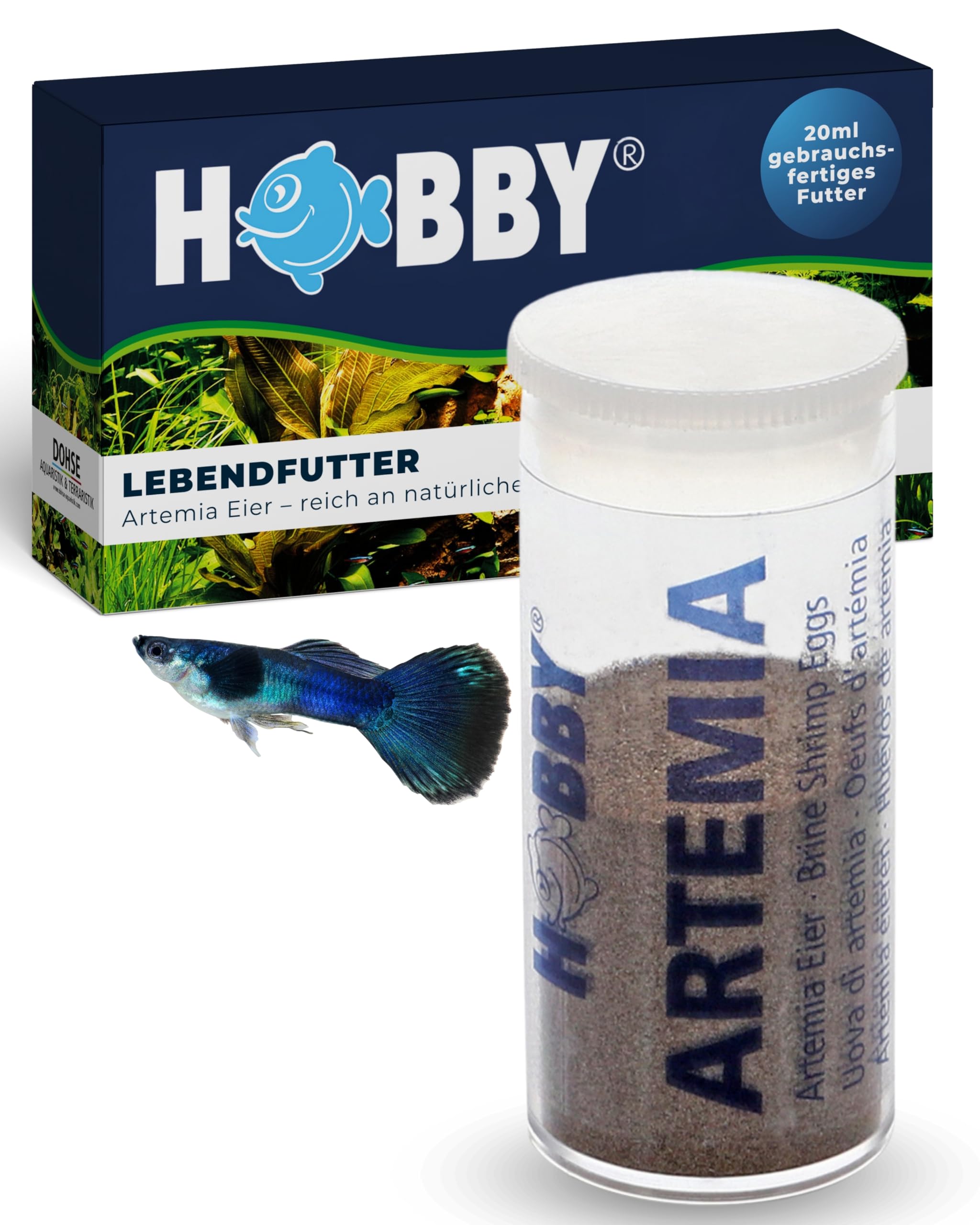 Hobby Artemia-Eier Aquarium 150 ml Aufzuchtfutter