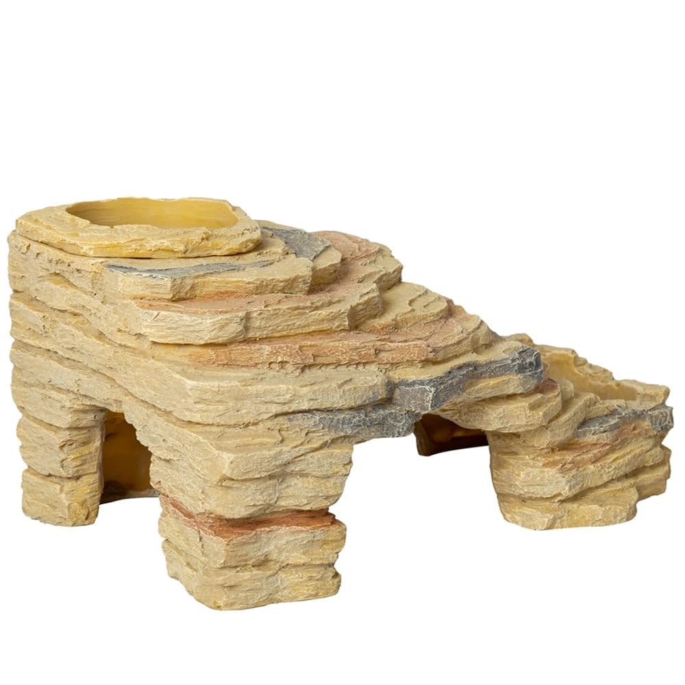 ReptiZoo Hideout Unterschlupf ERS42 3in1 19,5cm lehmgelb