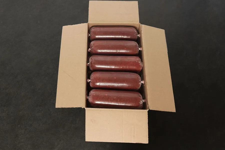 intipa BARF Hirschfleisch gewolft Hundefutter 10x1000 g mager