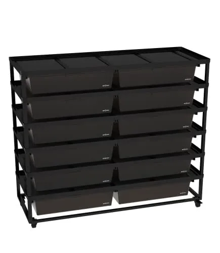 Repti Zoo IN017STA Zuchtrack 6 Etagen 2x Medium Set