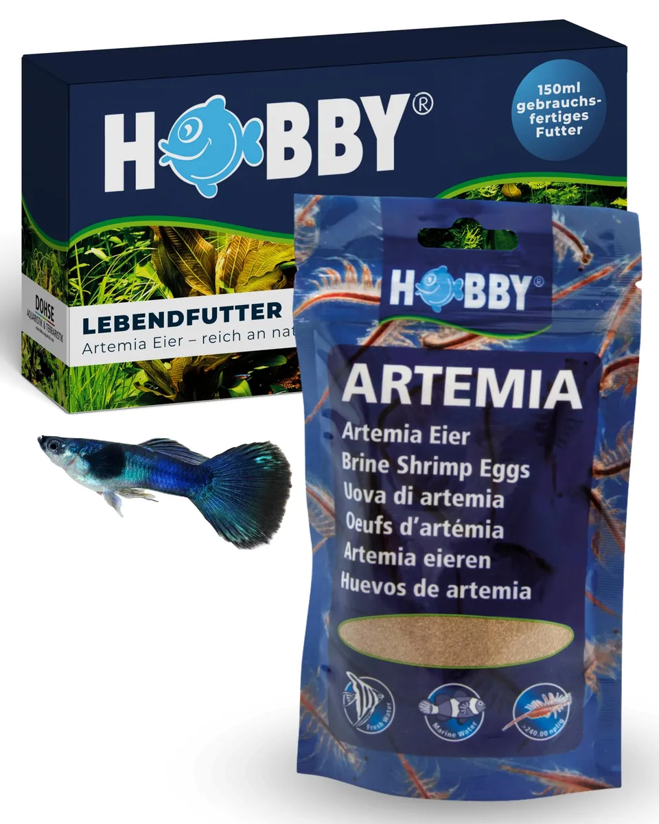Hobby Artemia-Eier Aquarium 150 ml Aufzuchtfutter