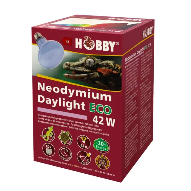 Hobby Neodym Daylight Eco Wärmelampe 42 W Naturlicht