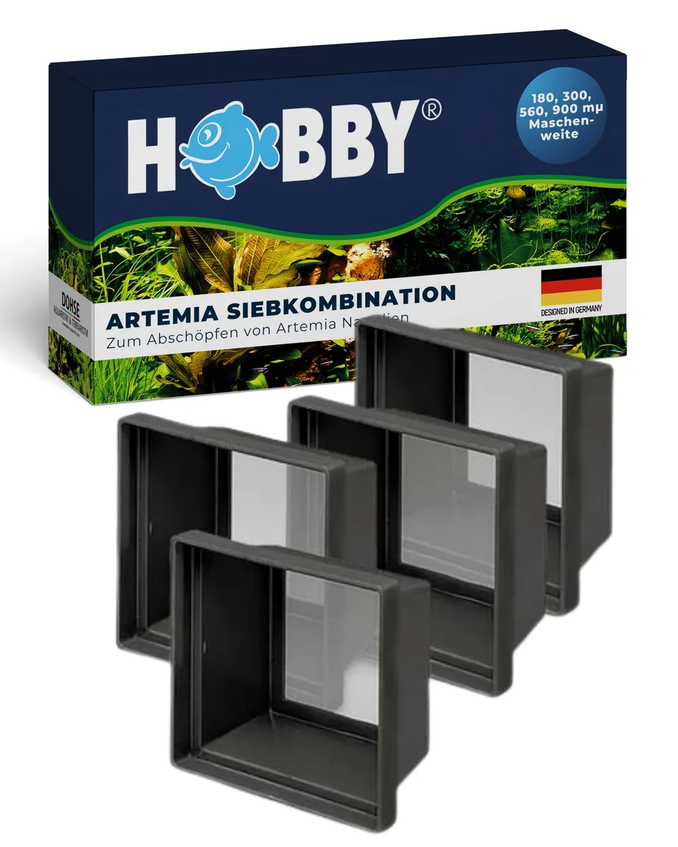 Hobby Siebkombination Artemia Siebset 4-teilig fein