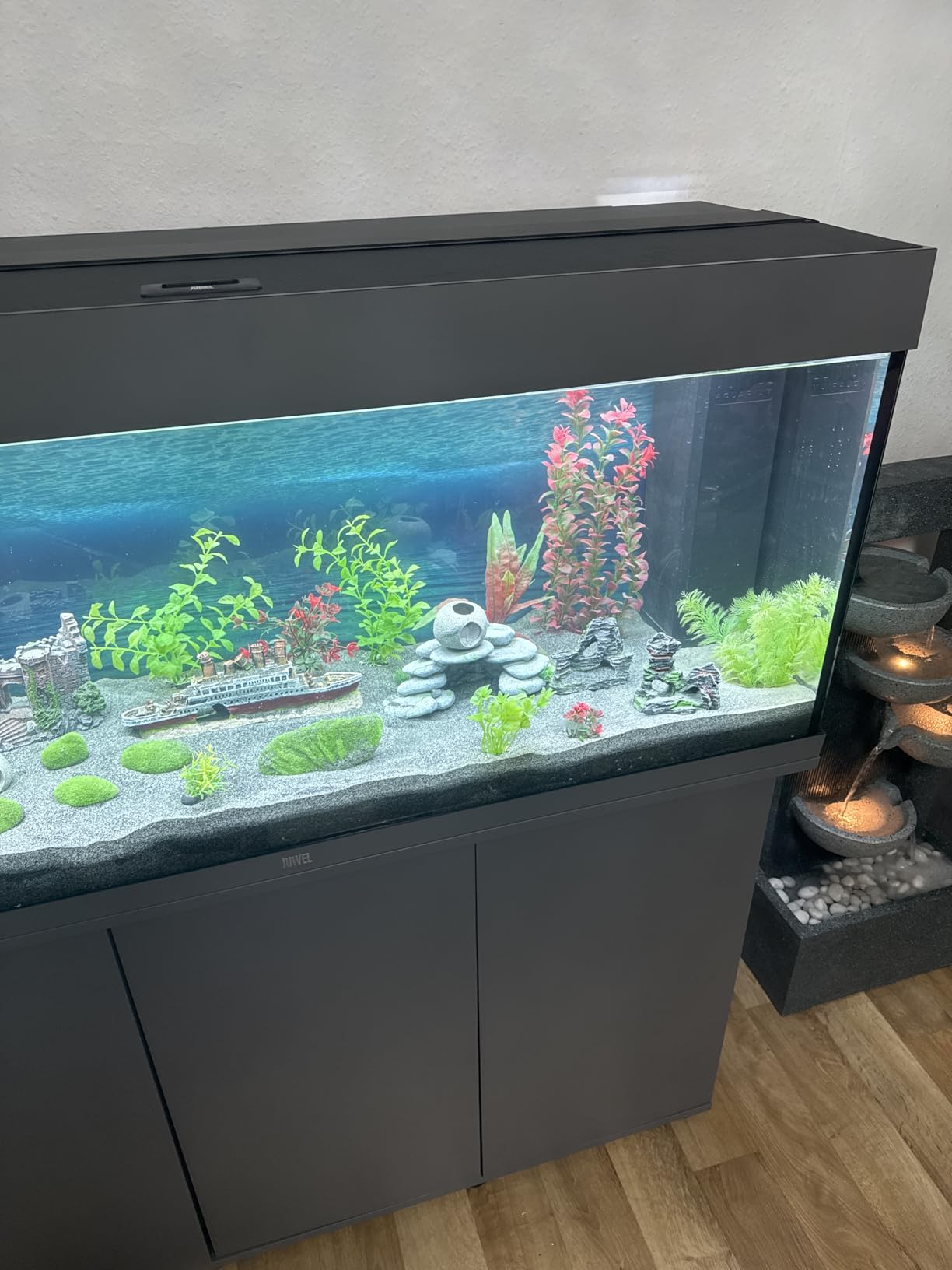 Hobby Ludwigia Kunstpflanze 60 cm Aquaristik Felsen