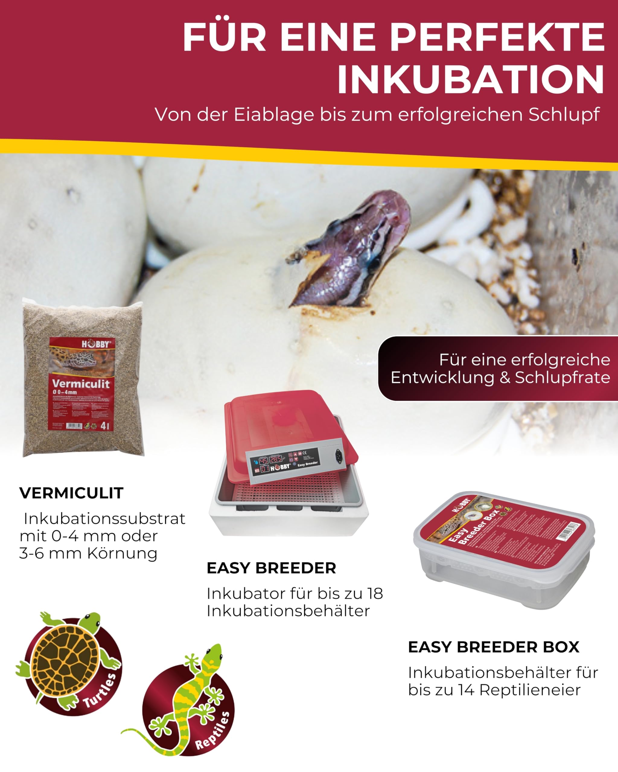 Hobby Vermiculit 0-4 mm Inkubationssubstrat 4 Liter fein