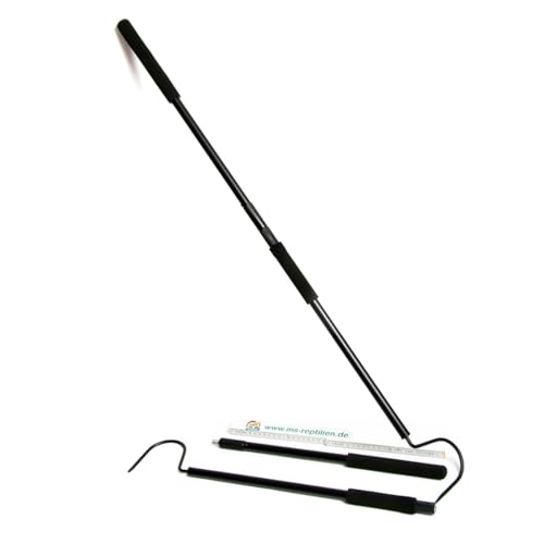 M&S Reptilien Schlangenhaken 2in1 100cm zerlegbar Softgriff