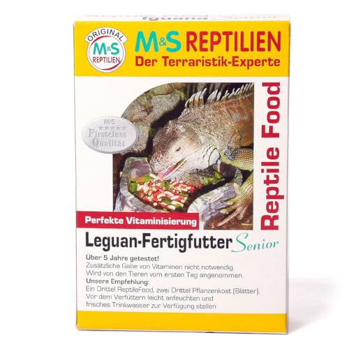 M&S Reptilien Iguana Senior Leguanfutter 1000ml vitaminisiert