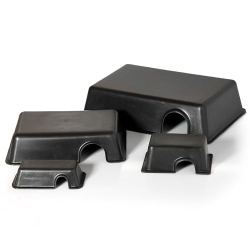 M&S Reptilien Hide Box Baby 12x6x3,5 cm Versteckhöhle Kunststoff