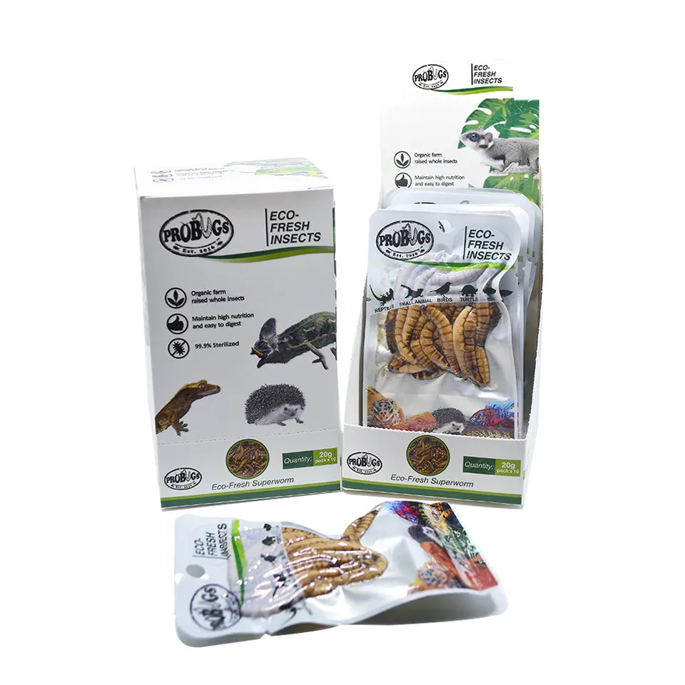 Repashy ProBugs Superworm Futterinsekten 20g proteinreich