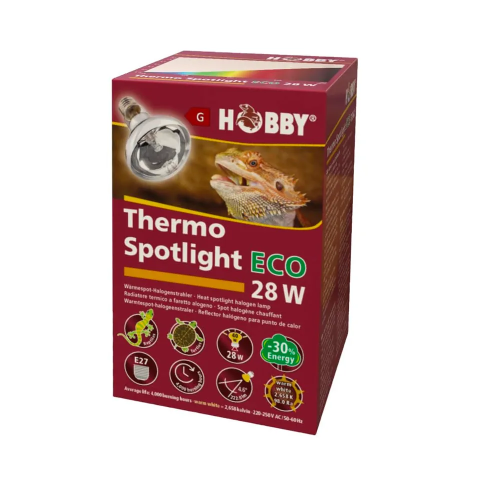 Hobby Thermo Spotlight Eco Wärmelampe 28 W silber