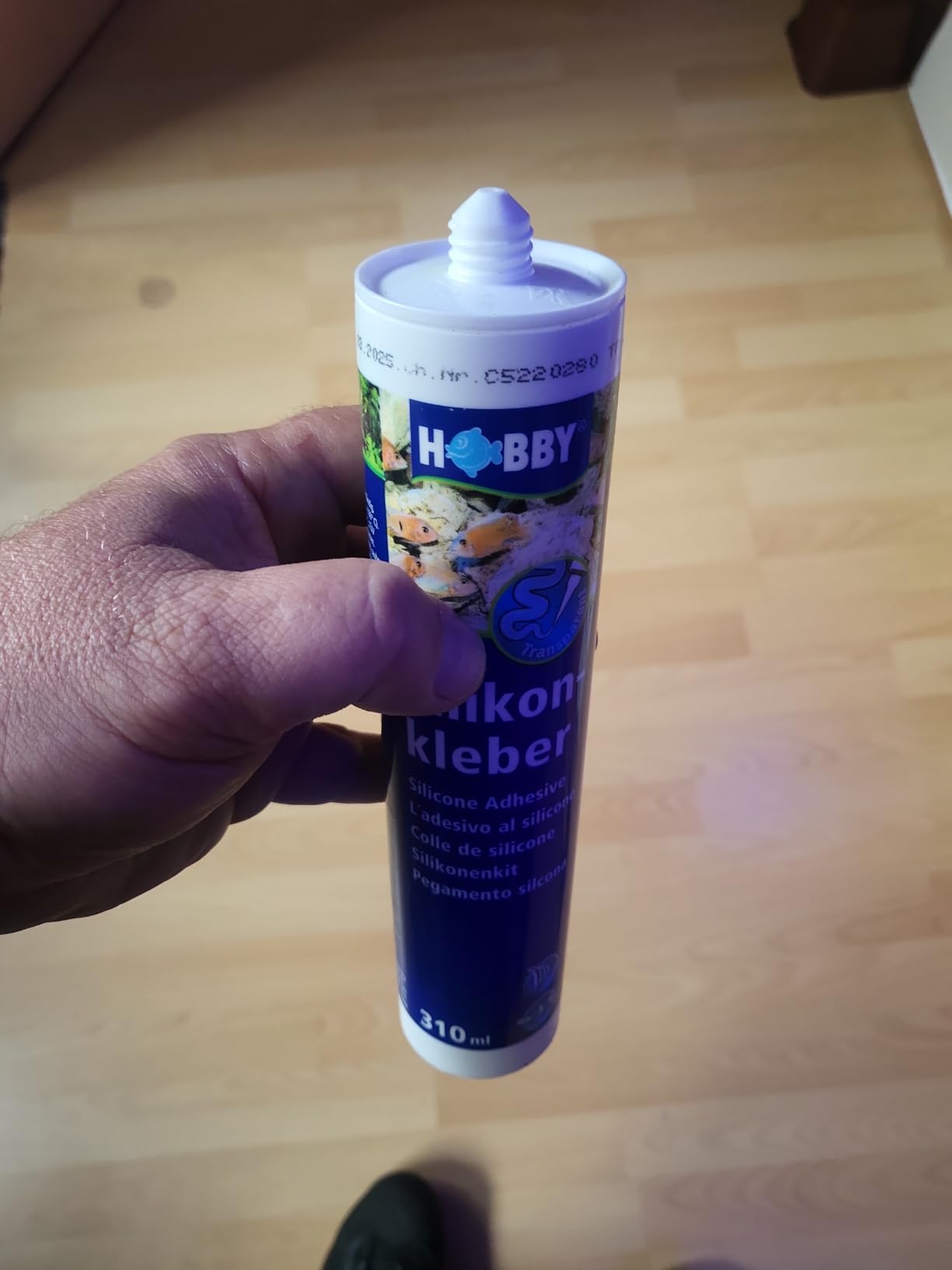 Hobby Silikonkleber 310 ml Aquariensilikon transparent