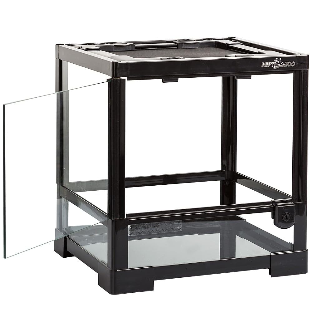Repti Zoo RK0101S Glas Terrarium 30x30x32 Schwenktür
