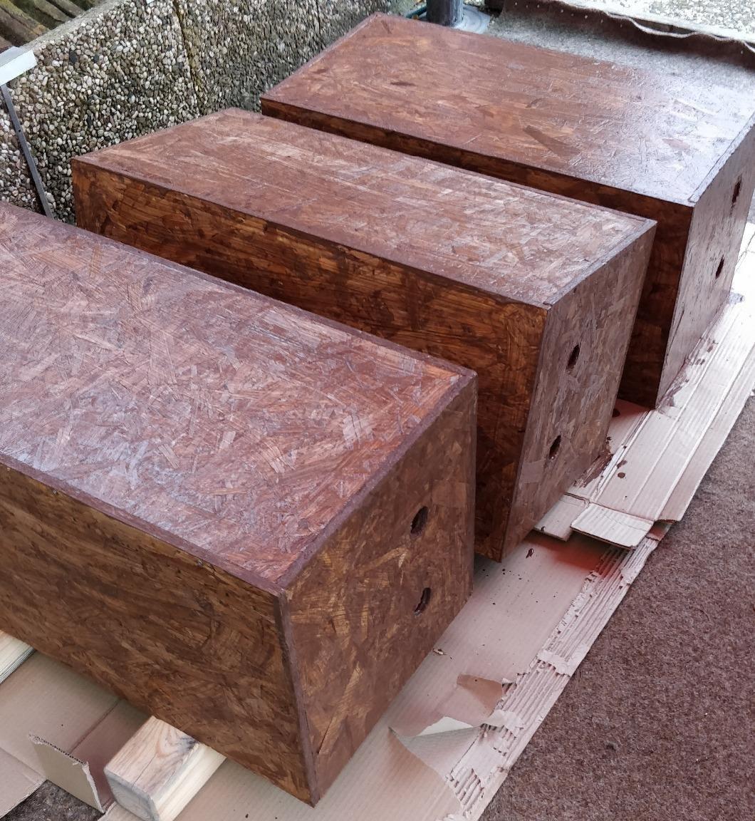 Repiterra Holzterrarium Seitenbelüftung 80x40x40 cm OSB